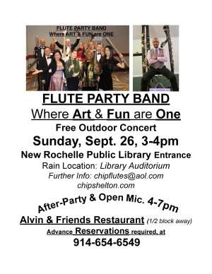 Flute Party Band Outdoor Concert