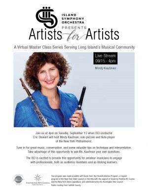 Virtual Master Class with Mindy Kaufman