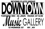 Beyond Flute Group at Downtown Music Gallery
